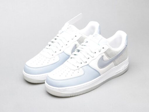 AF1 light blue stitching