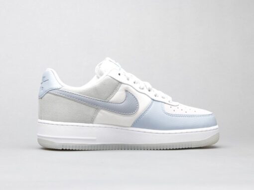 AF1 light blue stitching