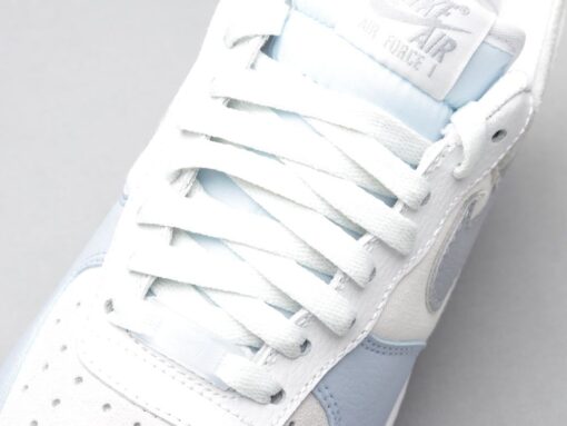 AF1 light blue stitching