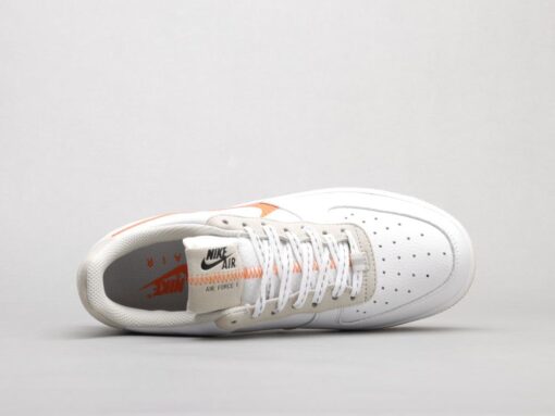 AF1 luminous white orange