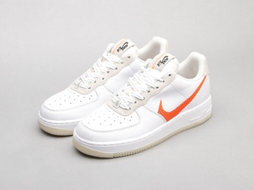 AF1 luminous white orange