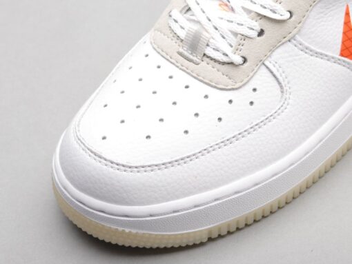 AF1 luminous white orange