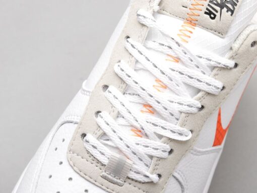 AF1 luminous white orange