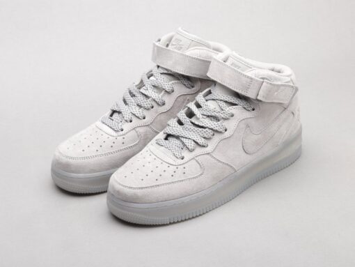 AF1 Mid-top grey suede Champion