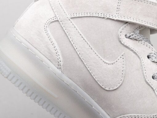 AF1 Mid-top grey suede Champion