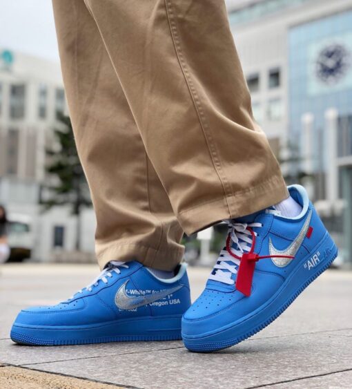 AF1 North Carolina Blue