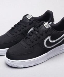 AF1 Reverse Stitch Black & White