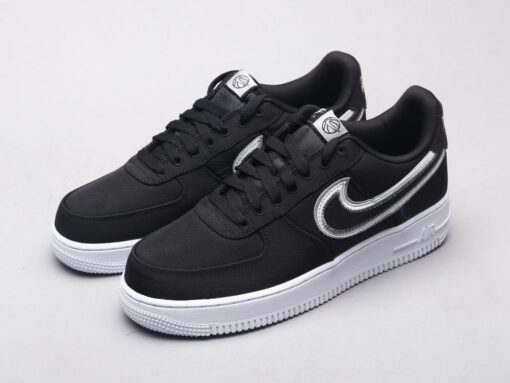 AF1 Reverse Stitch Black & White