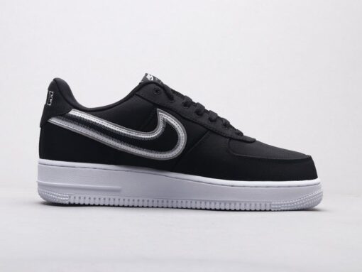 AF1 Reverse Stitch Black & White