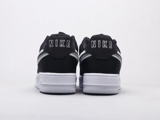 AF1 Reverse Stitch Black & White