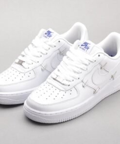 AF1 silver four hooks