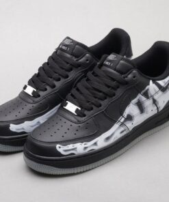 AF1 Skeleton Halloween Black