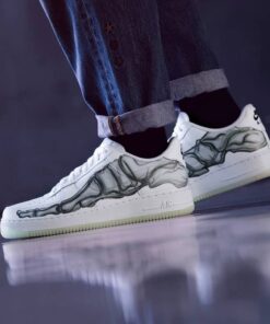 AF1 Skeleton Halloween White