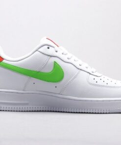 AF1 White powder green low top