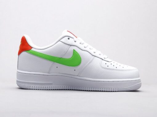 AF1 White powder green low top