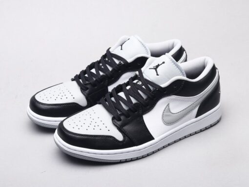 AJ1 black and white gray