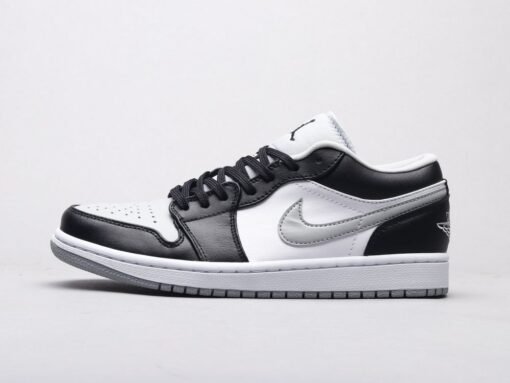 AJ1 black and white gray