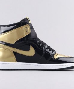 AJ1 Black Gold Pure Original