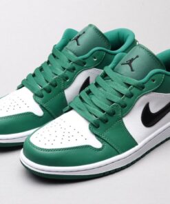 AJ1 celtic white green