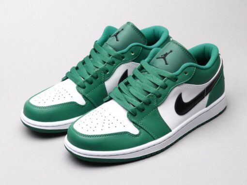 AJ1 celtic white green