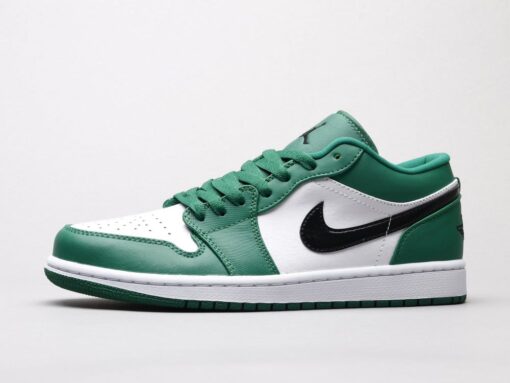 AJ1 celtic white green