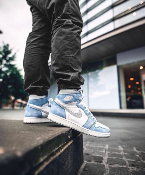 AJ1 High Mint Candy Wash Blue