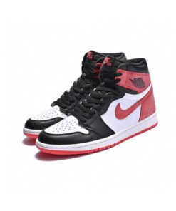 AJ1 High Six Crowns Black and Red