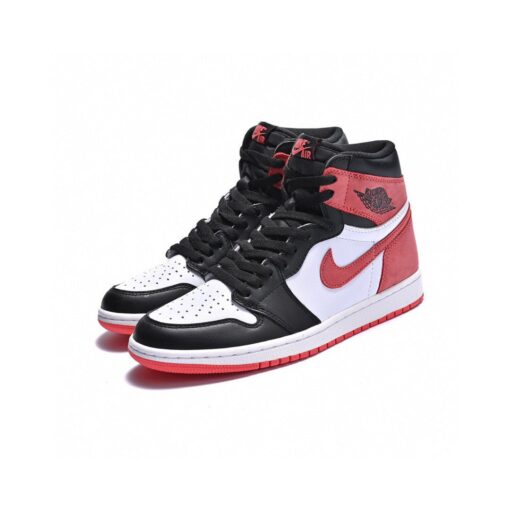 AJ1 High Six Crowns Black and Red