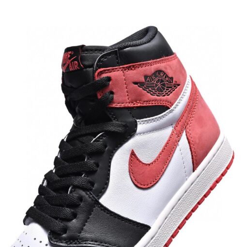 AJ1 High Six Crowns Black and Red