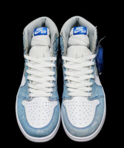 AJ1 High Washed Blue