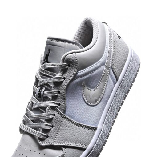 AJ1 low grey and white caBLuflage