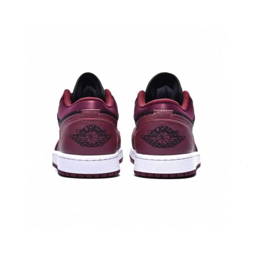 AJ1 low wine red metal wings