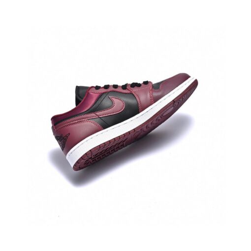 AJ1 low wine red metal wings