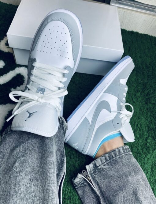 AJ1 low Wolf Grey off-white DIR