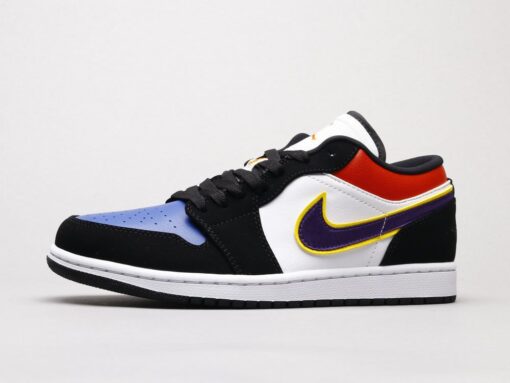 AJ1 Mandarin Duck Lakers Purple