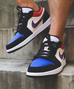 AJ1 Mandarin Duck Lakers Purple