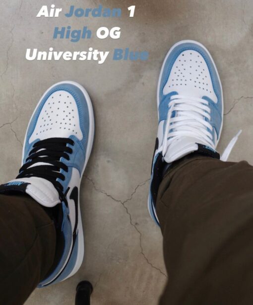 AJ1 New North Carolina Blue University Blue