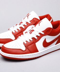 AJ1 new white red