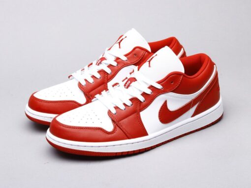 AJ1 new white red