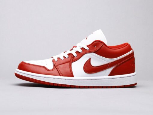 AJ1 new white red