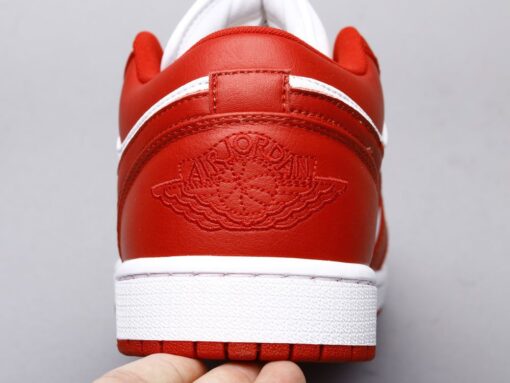 AJ1 new white red