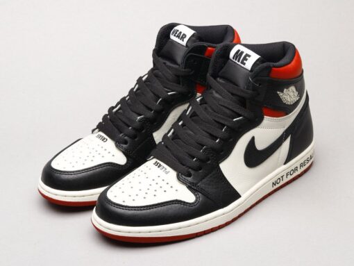 AJ1 No resale of black and red