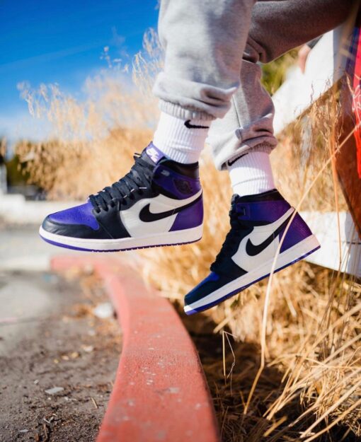 AJ1 Purple Toe