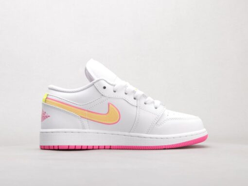 AJ1 White and yellow powder candy