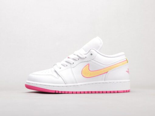 AJ1 White and yellow powder candy