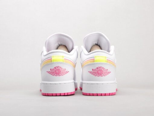 AJ1 White and yellow powder candy