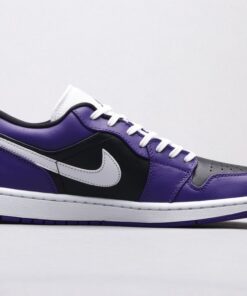 AJ1 white purple