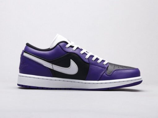 AJ1 white purple