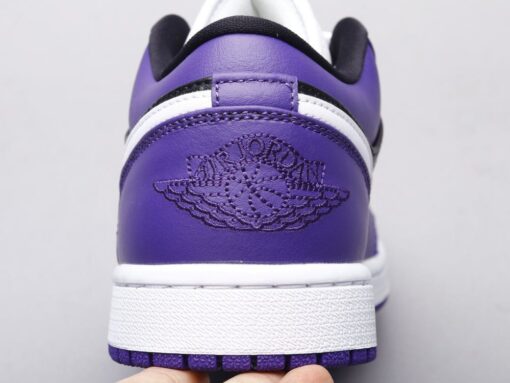 AJ1 white purple