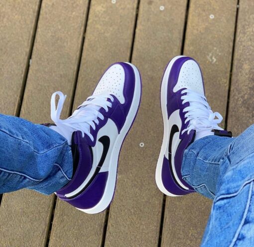 AJ1 Zi Jia Ge new purple toe